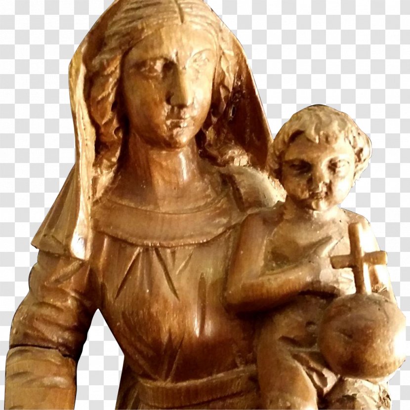 Classical Sculpture Figurine Studies - Virgin Mary Transparent PNG