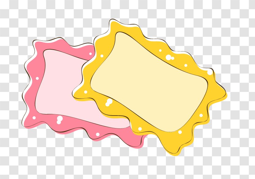 Biscuits Food Clip Art Cartoon - Yellow - Biscotto Design Element Transparent PNG