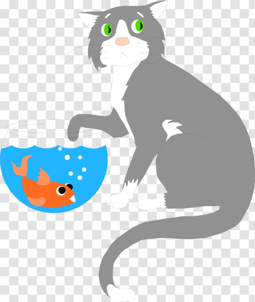 Cat And Dog Cartoon - Paw - Mouse Goldfish Transparent PNG