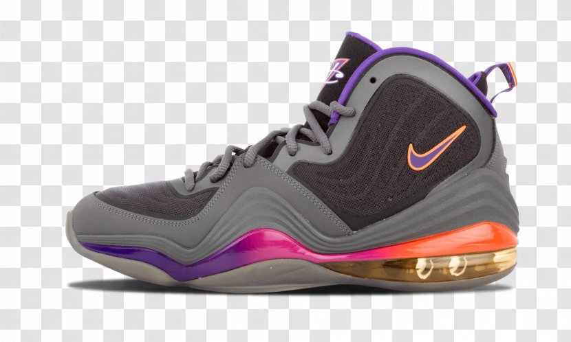 Nike Air Max Sneakers Basketball Shoe - Purple Transparent PNG