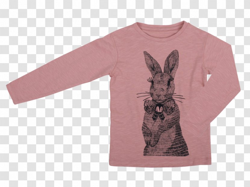 T-shirt Sleeve Pink M Neck - Clothing - Bella Bunny Transparent PNG