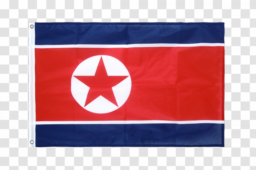 Flag Of North Korea South - Electric Blue Transparent PNG