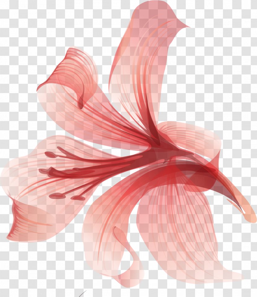 Flower Floral Design - Pink Flowers - Symphony Transparent PNG
