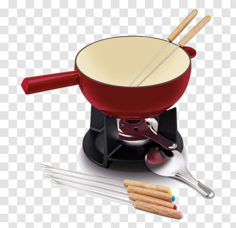 Cheese Fondue From Savoy Caquelon Swiss - Cast Iron Transparent PNG