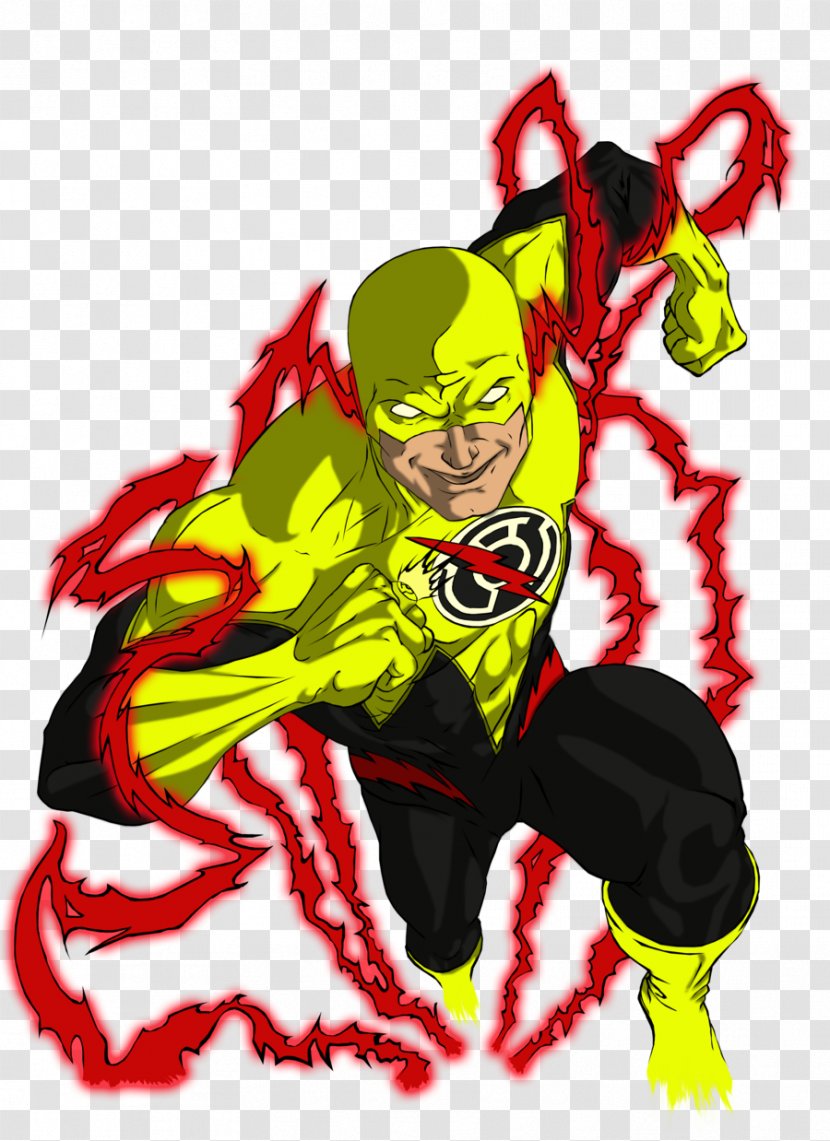 Eobard Thawne Sinestro The Flash Hunter Zolomon - Fiction Transparent PNG