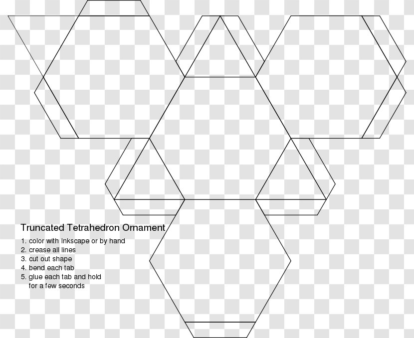 Truncated Tetrahedron Cube Truncation Cuboctahedron Transparent PNG
