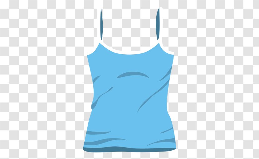 Sleeveless Shirt T-shirt Illustration Woman - Active Tank Transparent PNG