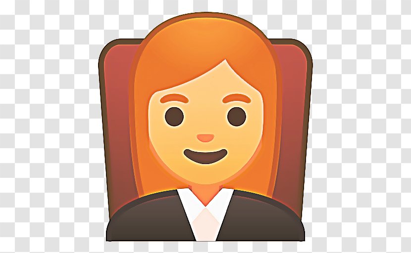 Smiley Emoji - Judge - Smile Orange Transparent PNG