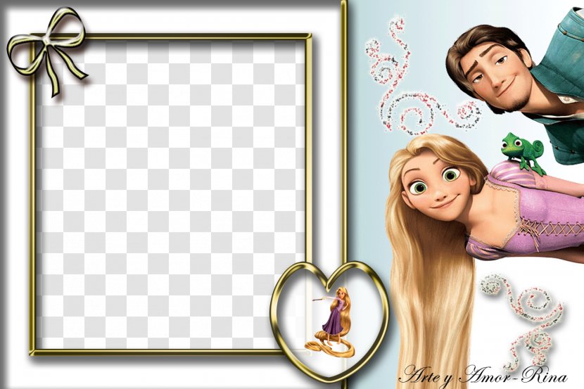Rapunzel Flynn Rider Tangled Film Poster - Frame - Cartoon Transparent PNG