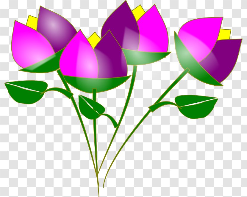 Vase Flower Clip Art - Plant - Lilac Transparent PNG