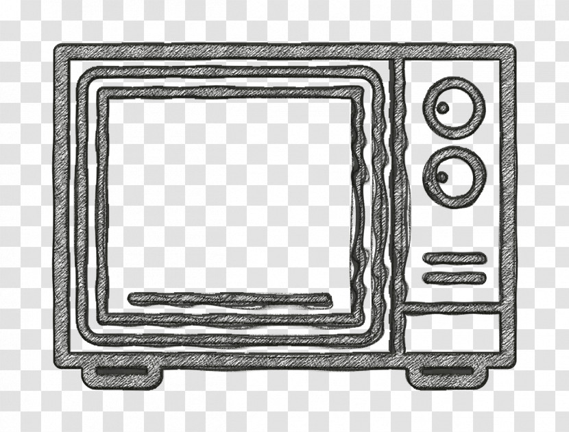 Detailed Devices Icon Technology Icon Microwave Oven Icon Transparent PNG