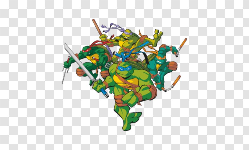 Teenage Mutant Ninja Turtles Iron-on Logo - Drawing Transparent PNG