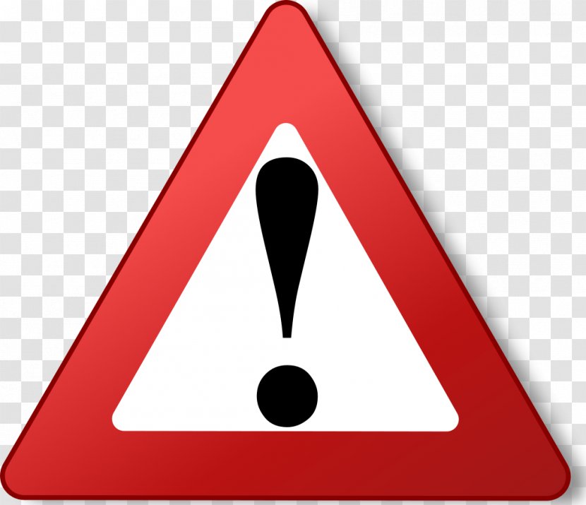 Icon - Traffic Sign - Attention Transparent PNG