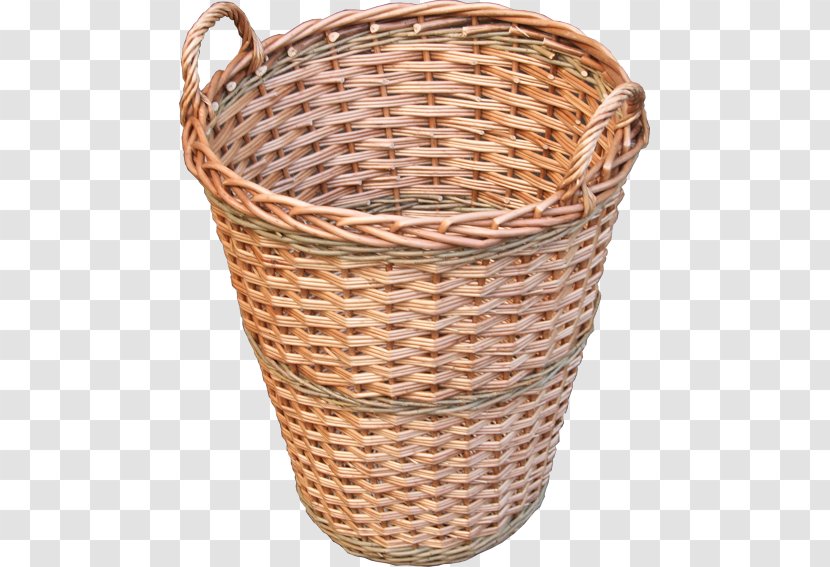 Bicycle Baskets Hamper Wicker Lining - Storage Basket Transparent PNG