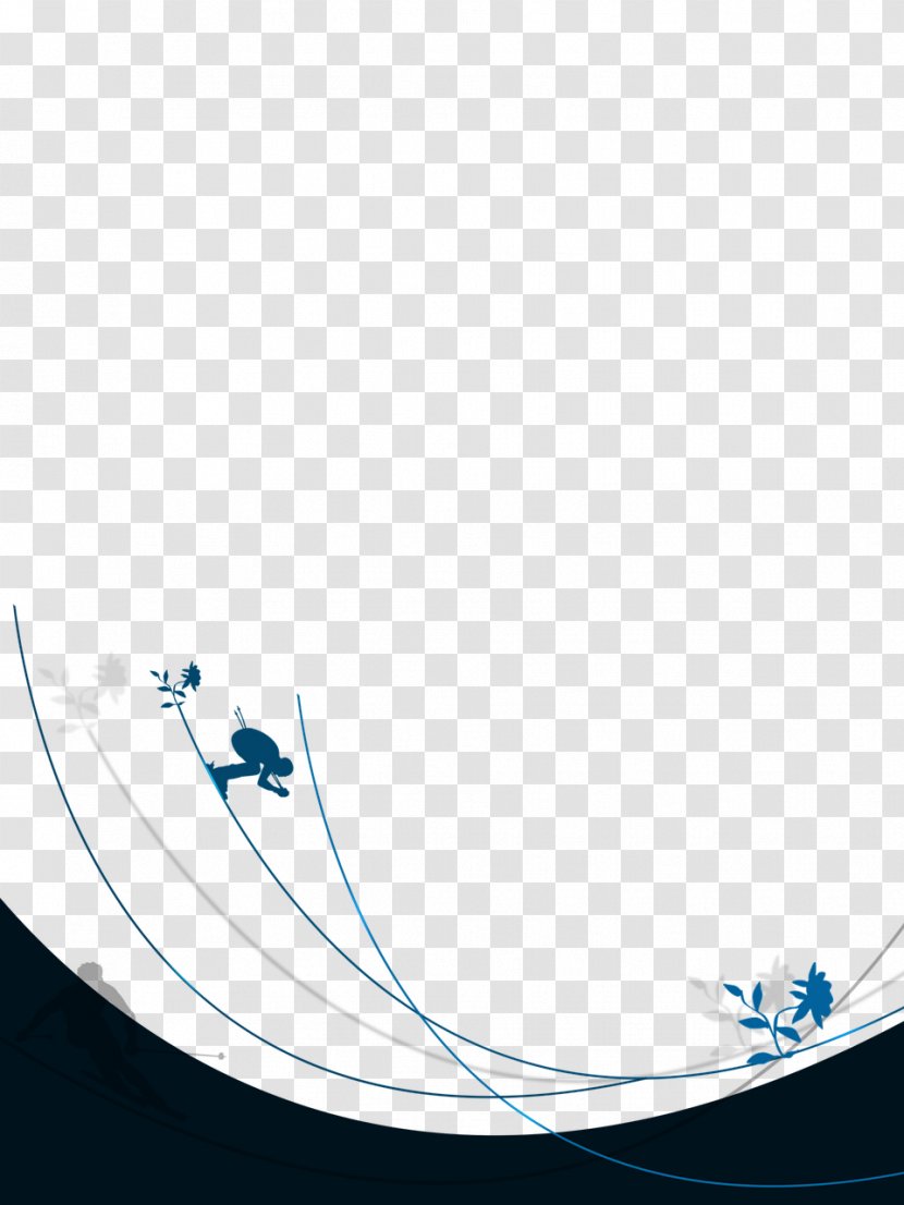 Skiing - Image Resolution - Blue Transparent PNG
