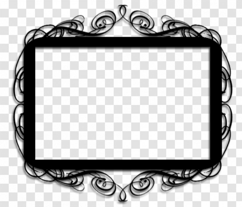 Background Black Frame - Picture Frames - Visual Arts Rectangle Transparent PNG
