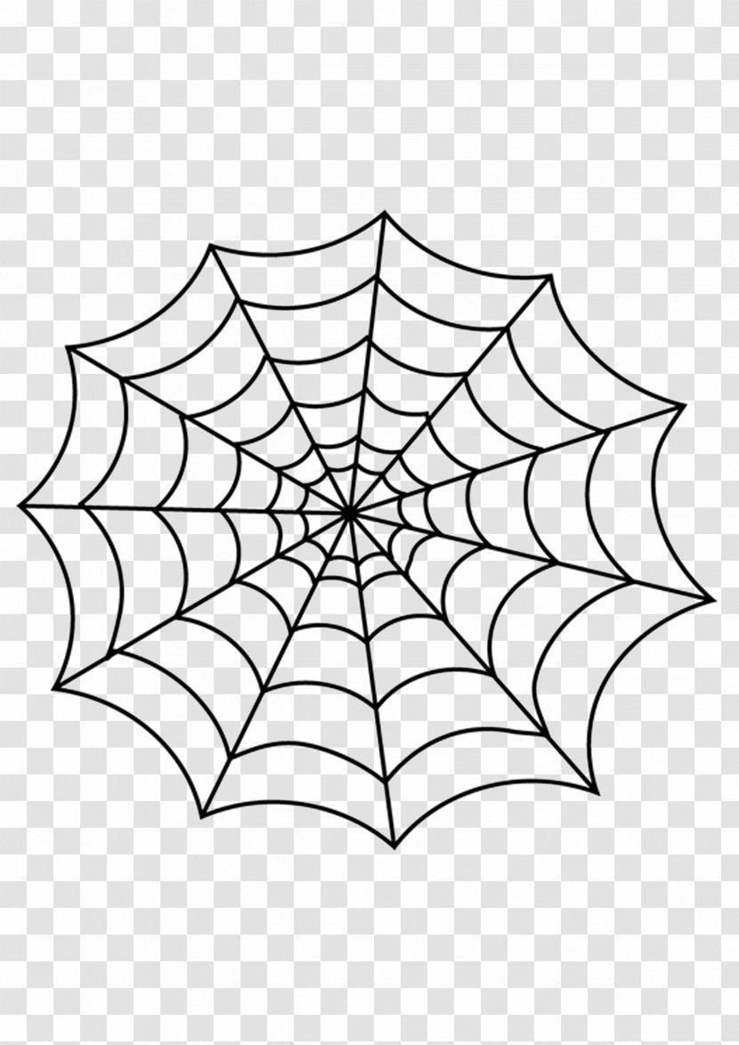 Spider Web Clip Art - Monochrome Photography Transparent PNG