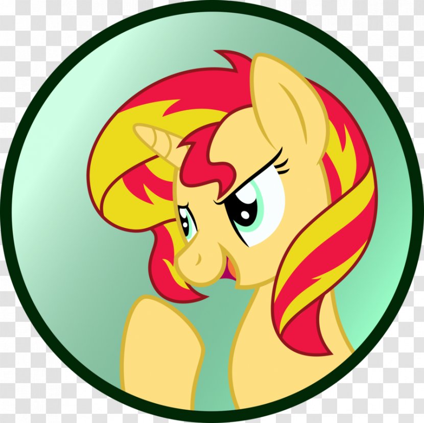 Sunset Shimmer Applejack Princess Celestia Pony Twilight Sparkle - Art - Abcmouse Button Transparent PNG