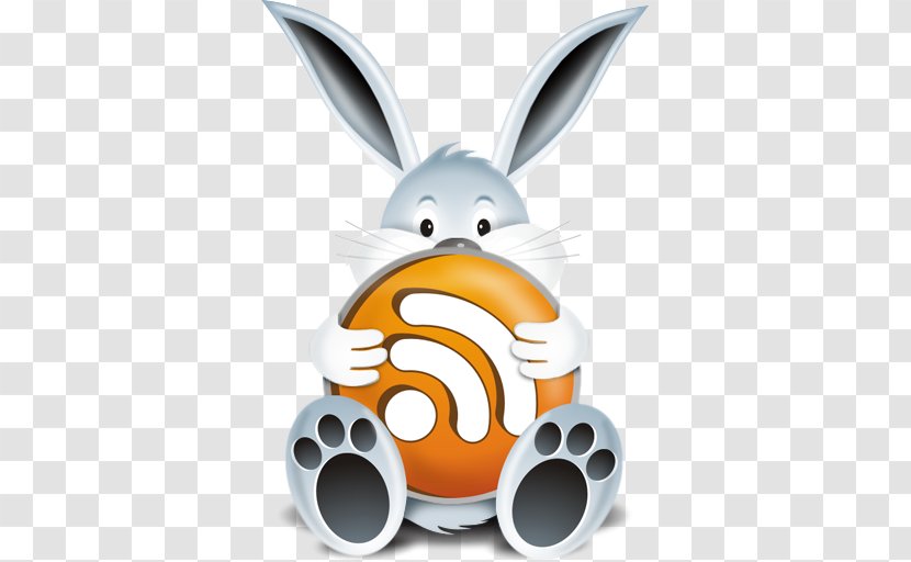 Easter Bunny Symbol - Computer Transparent PNG