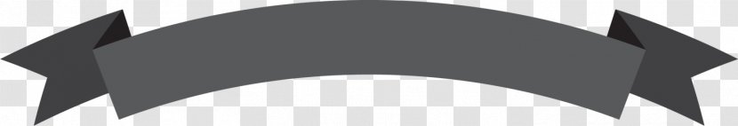Black Logo Brand Font - White - Ribbon Banner Transparent PNG