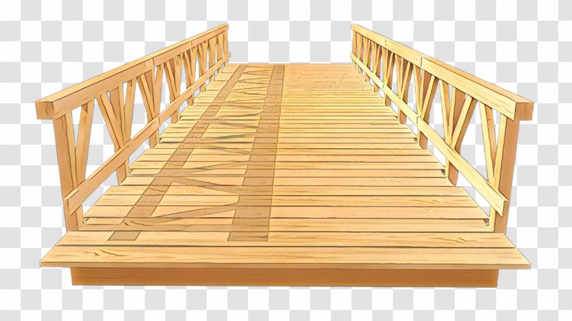 Wood Background - Cablestayed Bridge - Rectangle Handrail Transparent PNG