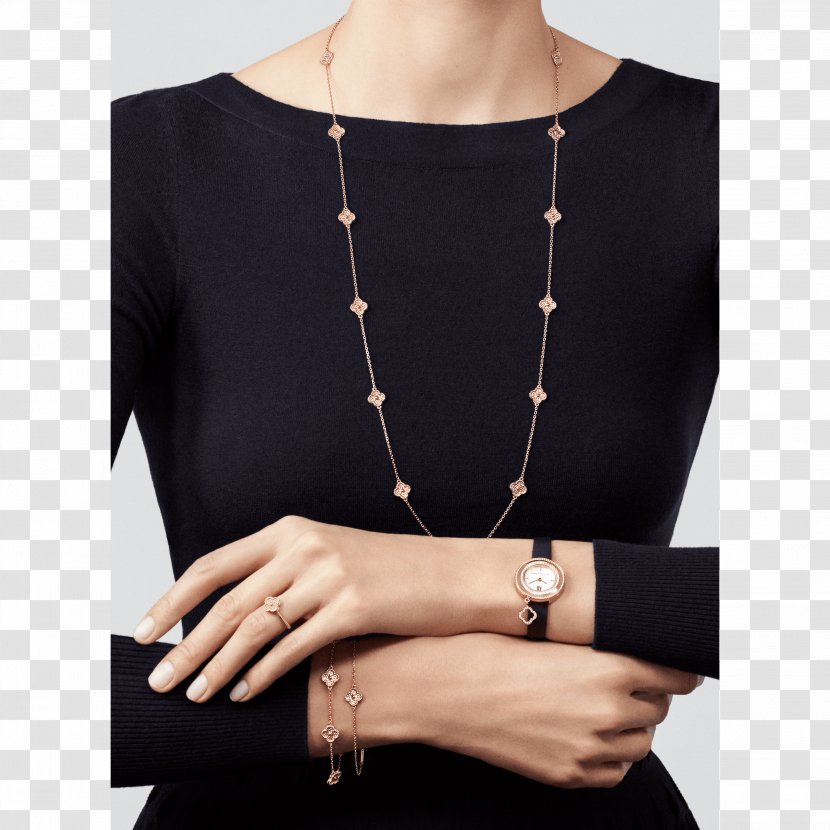 Necklace Van Cleef & Arpels Jewellery Cartier Ring - Instagram Transparent PNG