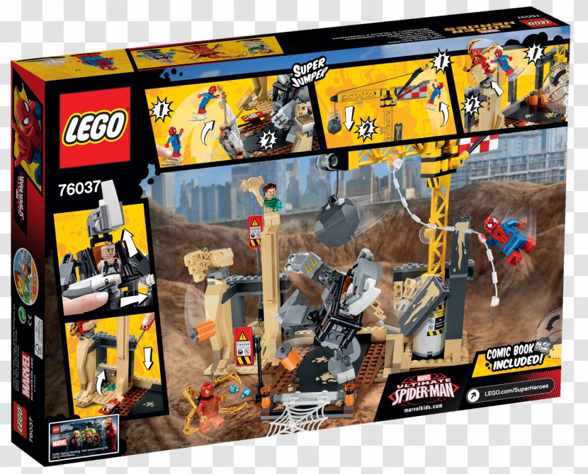 Sandman Lego Marvel Super Heroes Rhino Spider-Man Iron Man Transparent PNG