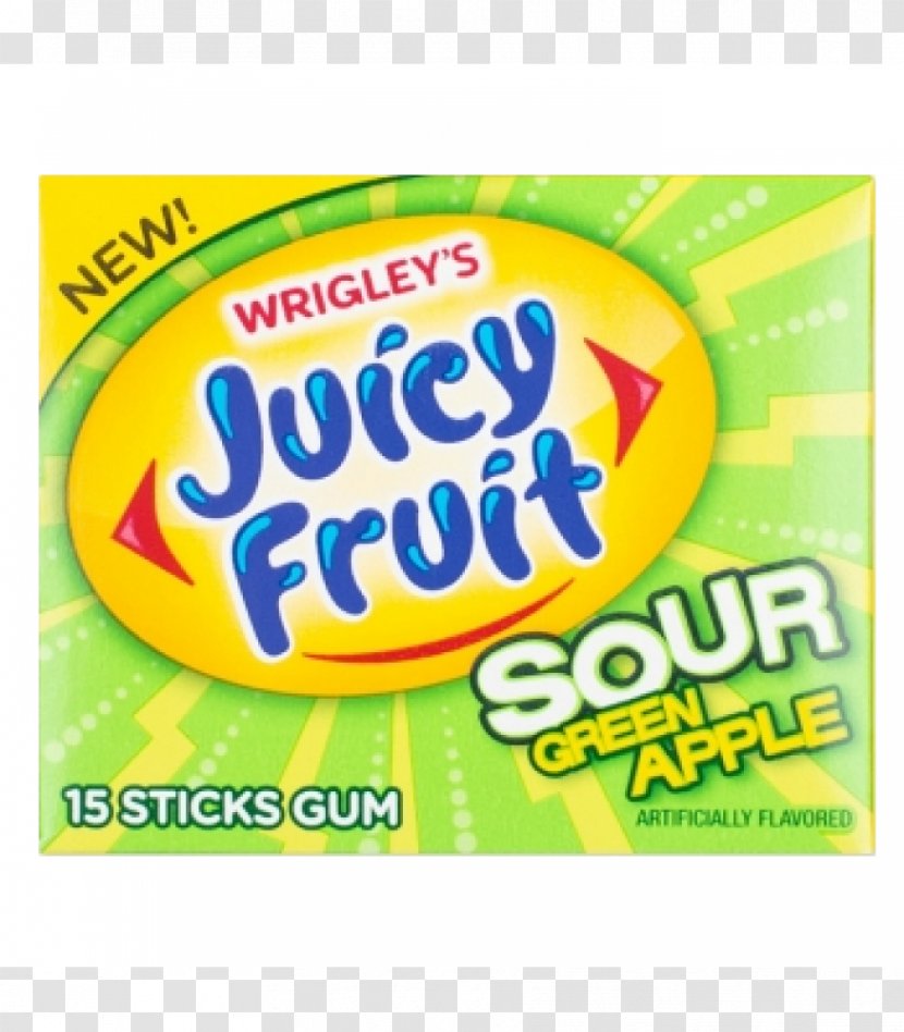 Chewing Gum Juicy Fruit Starburst Wrigley Company Food Transparent PNG