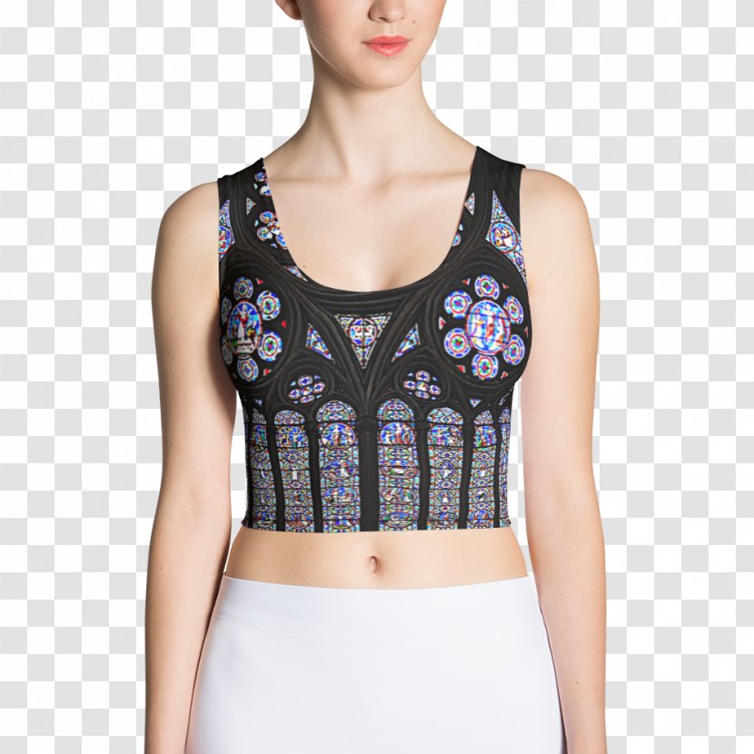 Crop Top T-shirt Clothing Swimsuit - Frame Transparent PNG
