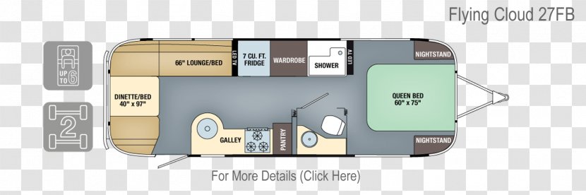Airstream Campervans Caravan Floor Plan Wiring Diagram - Car Transparent PNG