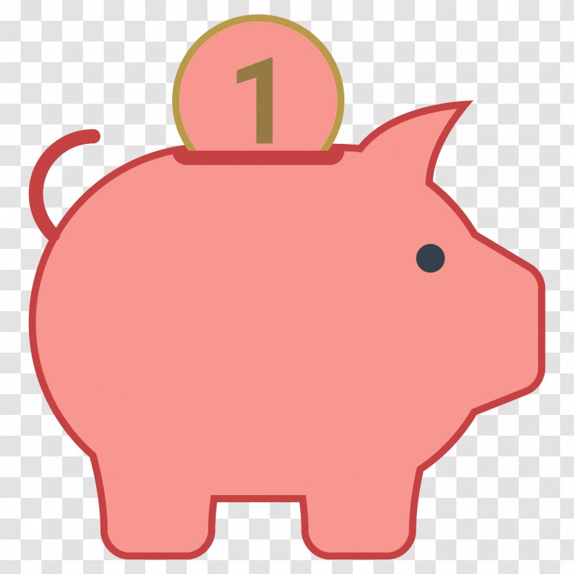 Piggy Bank Money Business Clip Art - Snout Transparent PNG