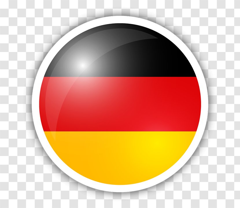Flag Of Germany Sticker - Printing Transparent PNG