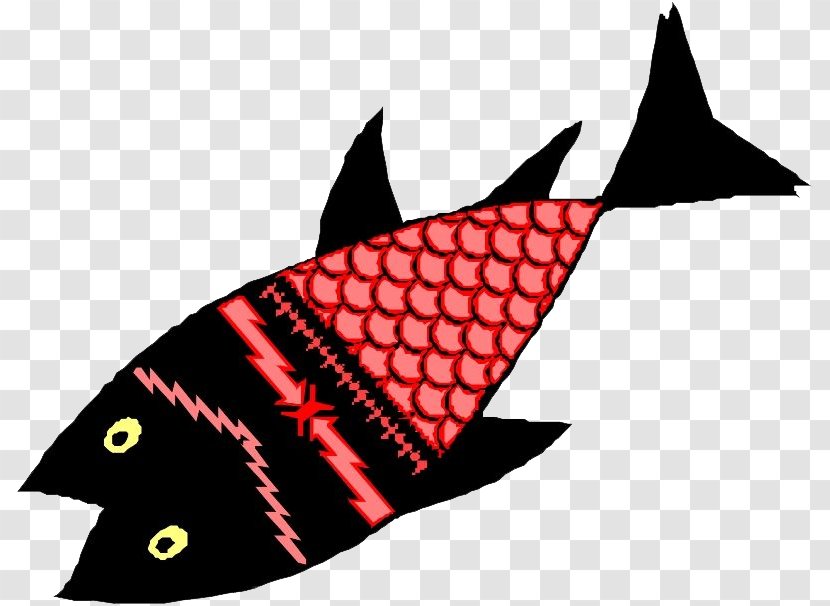 Fish Red - Scales Transparent PNG