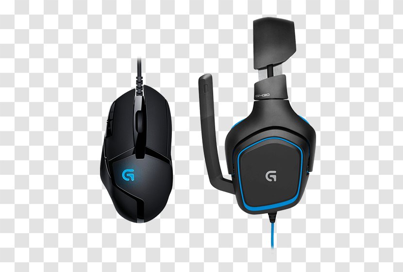 7.1 Surround Sound Logitech G430 Headphones Dolby Laboratories - Technology Transparent PNG