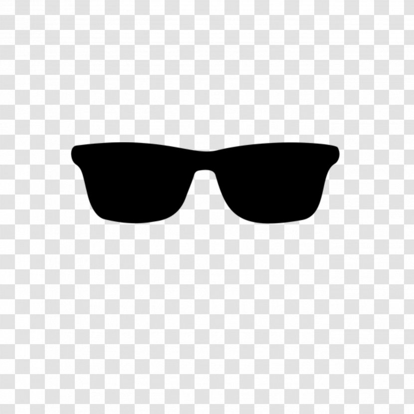 Sunglasses Goggles - White - Vector Transparent PNG