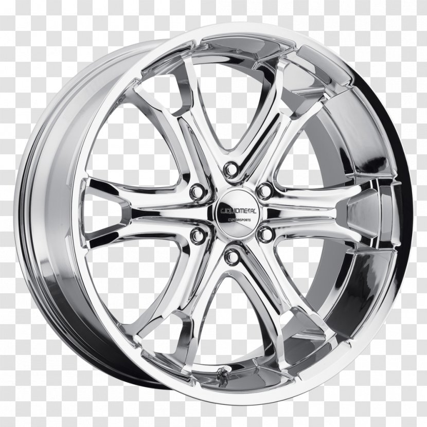 Alloy Wheel Car Spoke Rim Tire - Liquid Metal Transparent PNG