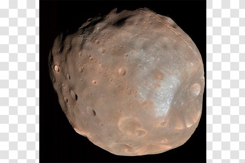 Moons Of Mars Phobos Deimos Natural Satellite - Moon Transparent PNG