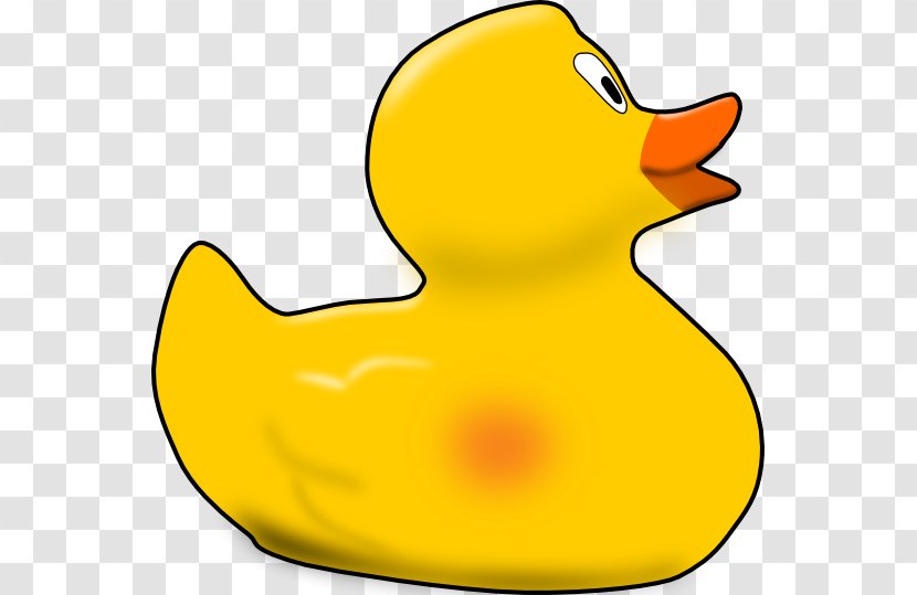 Rubber Duck Clip Art - Area - Cartoon Transparent PNG