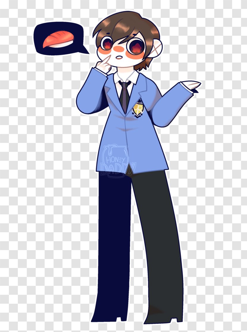 Haruhi Fujioka Ouran High School Host Club And Hostess Clubs Fan Art - Cool - Osomatsu-san Wallpaper Transparent PNG