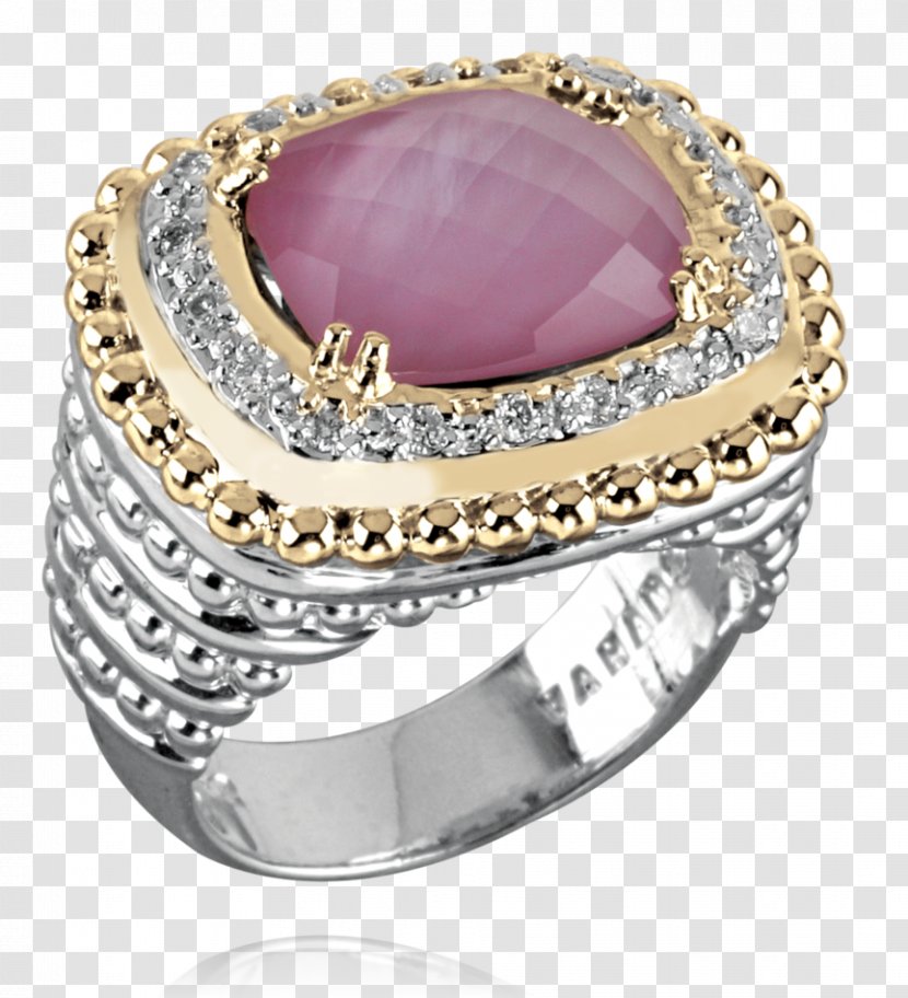 Ring Amethyst Ruby Bling-bling Body Jewellery Transparent PNG