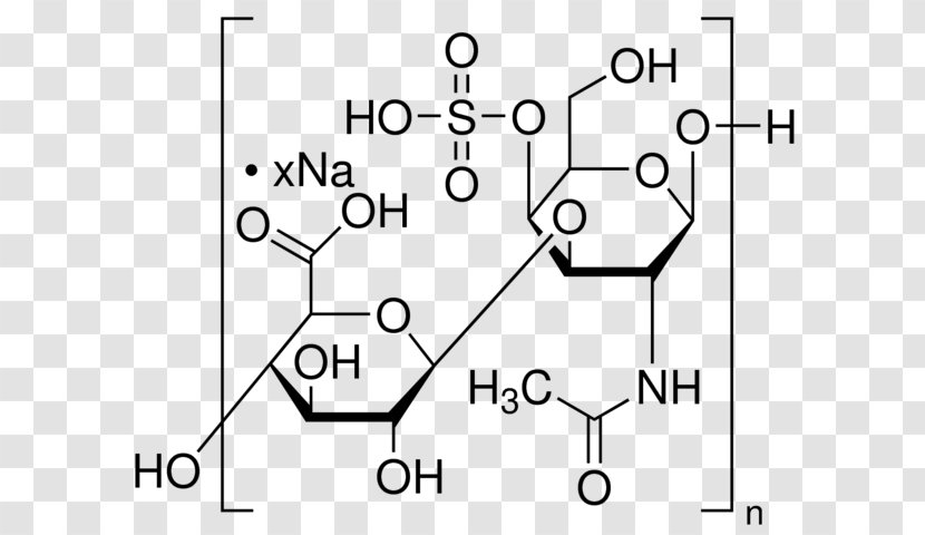 Chondroitin Sulfate Glucosamine Salt 4-sulfate - Oligosaccharide Transparent PNG