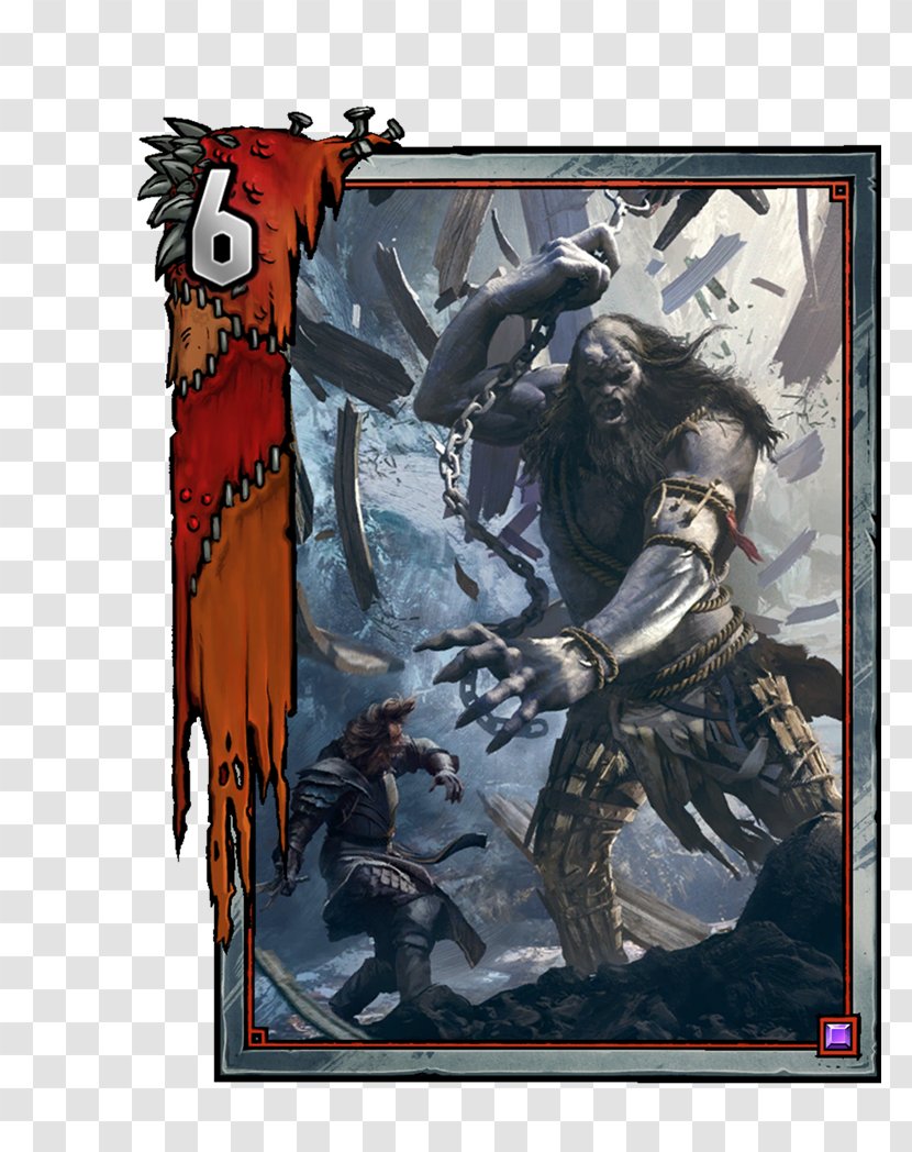 Gwent: The Witcher Card Game 3: Wild Hunt 2: Assassins Of Kings - Ciri - Ice Giant Crossword Transparent PNG