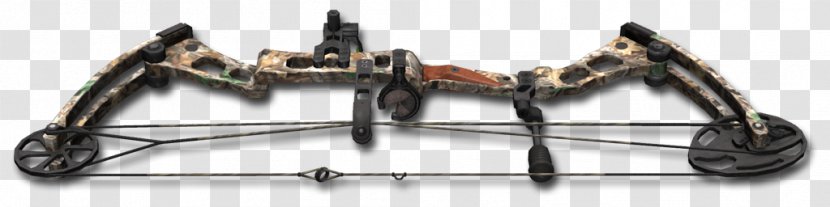 The Hunter Bow And Arrow Hunting Compound Bows Weapon - Compoundbowandarrow Transparent PNG
