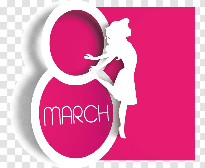 International Womens Day March 8 Woman Public Holiday Happiness - Wish - Creative Women's Element Transparent PNG