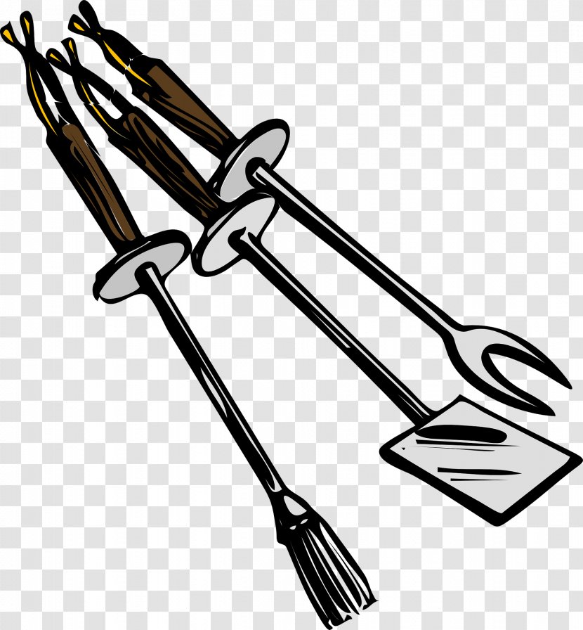 Barbecue Grill Spare Ribs Chicken Clip Art - Cooking - Fork Transparent PNG