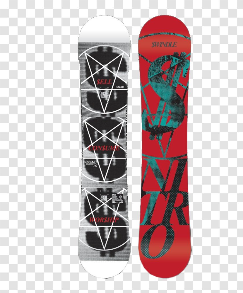 Nitro Snowboards Snowboarding Sporting Goods - Snowboard Transparent PNG