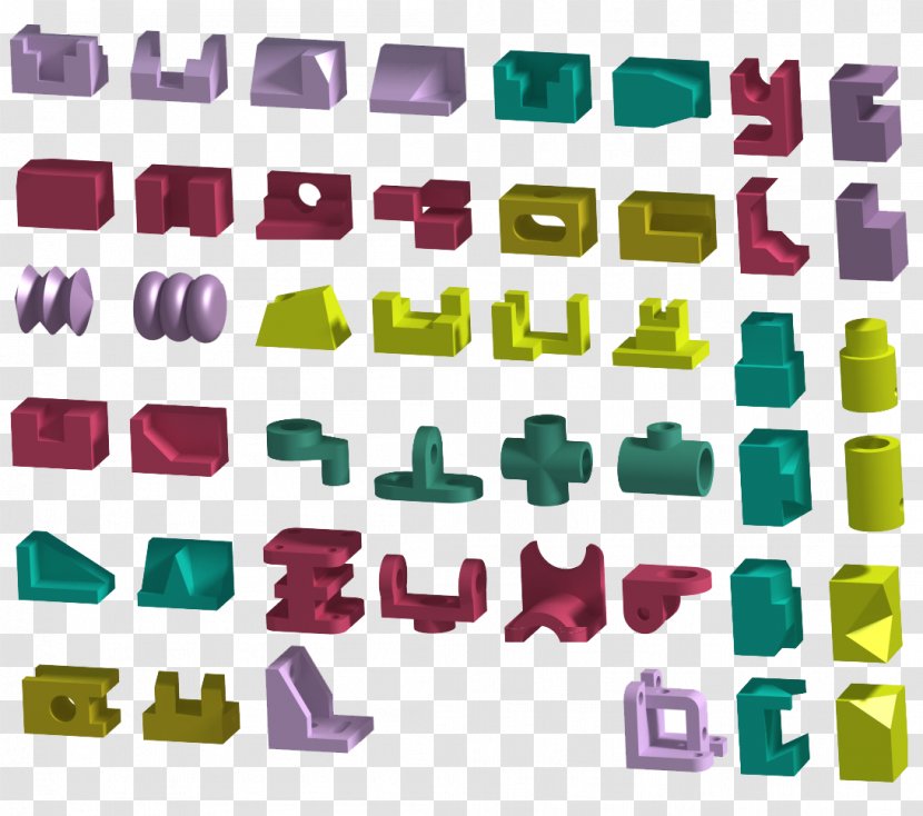 Plastic Square Pattern - Purple - Design Transparent PNG