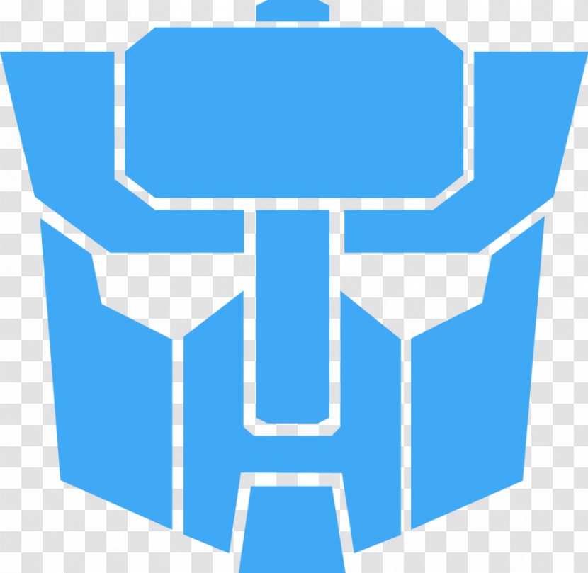 Optimus Prime Bumblebee Autobot Transformers Logo - Azure - Decepticon Transparent PNG