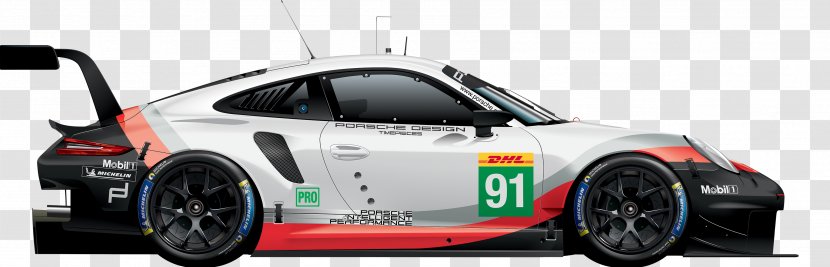 Porsche Carrera GT 911 GT2 24 Hours Of Le Mans Ford - Auto Part Transparent PNG