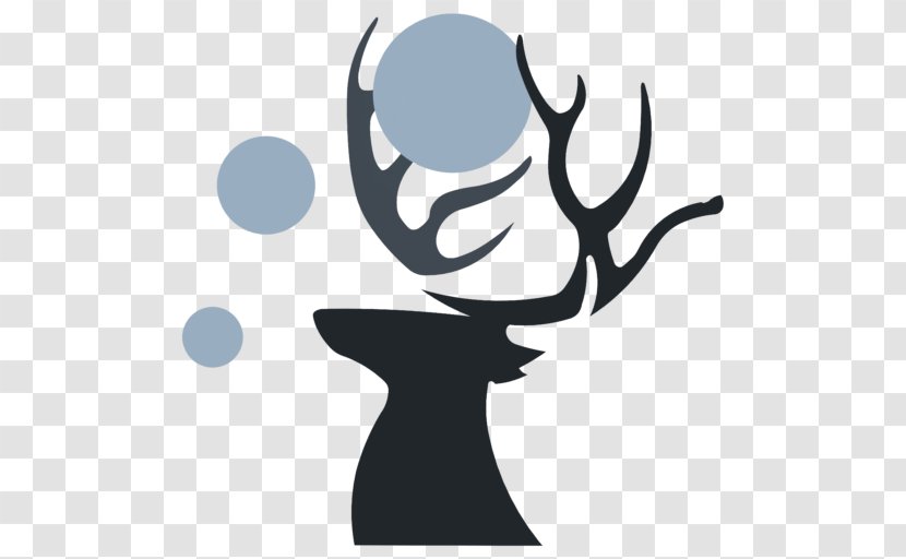 Silhouette Copyright Logo Clip Art - Hand - Stag Transparent PNG